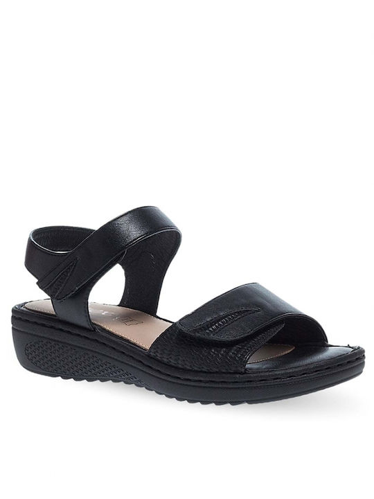 Anatomic Women's Leather Platform Shoes Black