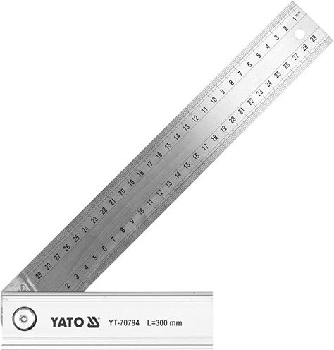 Yato Γωνιόμετρο Μαραγκών Αλουμινίου Μήκους 30εκ.