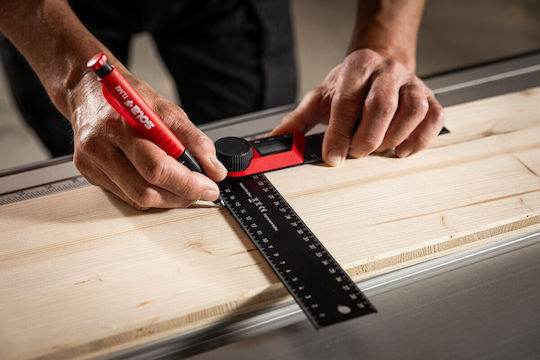 Sola Digital Aluminum Angle Ruler for Electricians Length 20cm