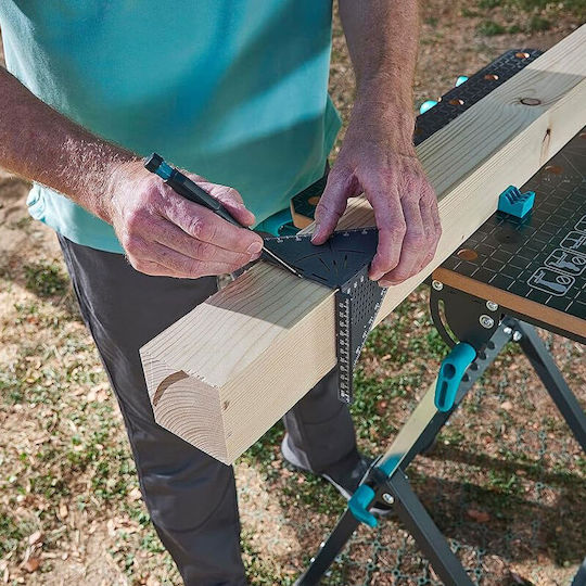Wolfcraft Regulă de Unghiuri pentru Instalații Sanitare din Plastic Lungime 8 cm