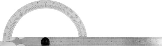 Yato Yato Steel Blacksmiths Angle Ruler Length 20cm with Protractor