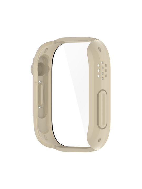Tempered Film Пластмасов Калъф в Бял цвят за Redmi Watch 5 Lite