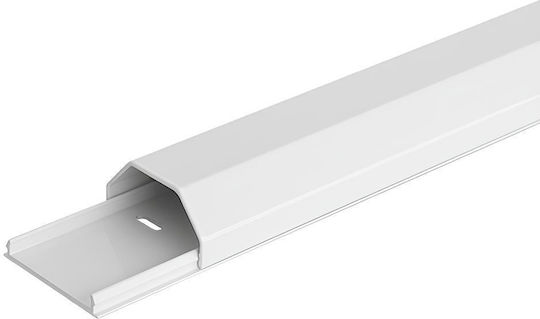 Brateck CC05-50 Cable Channel made of Aluminum 0.75m White 0.75m