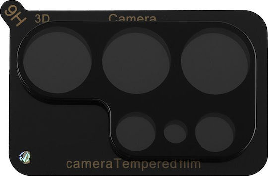 Volte-Tel Προστασία Κάμερας Tempered Glass Μαύρο για το Samsung S25 Ultra 5G S938