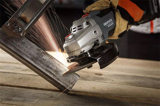 Graphite Grinder 125mm Battery Brushless with Speed Control 18V Solo