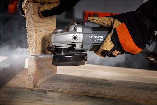 Graphite Grinder 125mm Battery Brushless with Speed Control 18V Solo