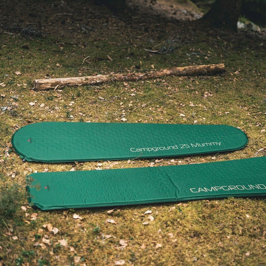Robens Campground 30 Self-Inflating Single Camping Sleeping Mat 183x51cm Thickness 3cm in Green color