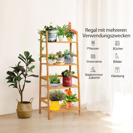 Costway Ραφιέρα Γλάστρας 48x32x115εκ.