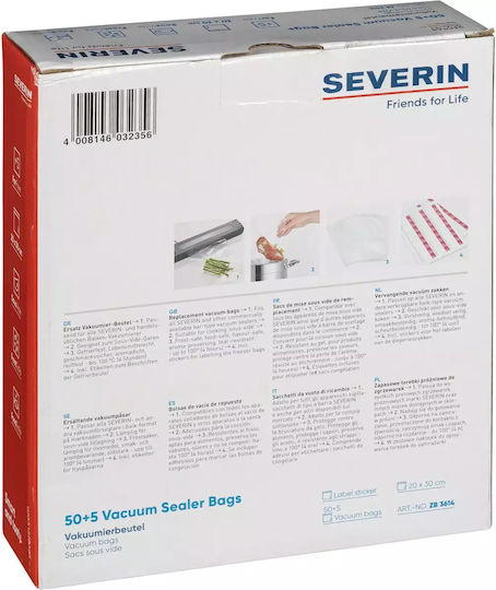 Severin Körnig Vakuumierbeutel 200x300mm 55Stück