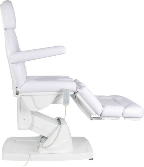 Pedicure Chair with Adjustable Height White