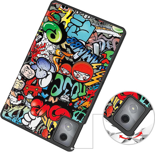 Techsuit Foldpro Flip Cover Ανθεκτική Πολύχρωμη (Lenovo Tab K11 Plus) KF2346051