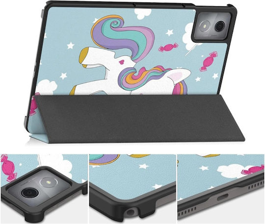 Techsuit Foldpro Flip Cover Ανθεκτική Πολύχρωμη (Lenovo Tab K11 Plus)