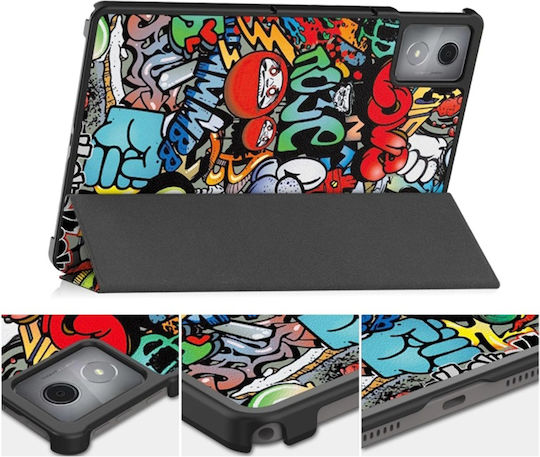 Techsuit Foldpro Flip Cover Ανθεκτική Πολύχρωμη (Lenovo Tab K11 Plus) KF2346051