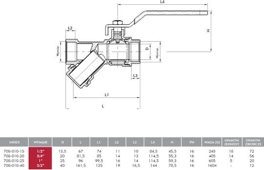 KFA Wasserhahn / Schalter 3/4"