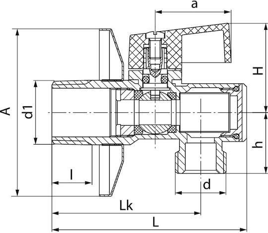 Valvex Βάνα / Διακόπτης 1/2"