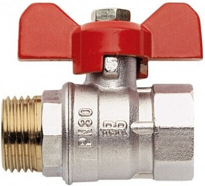 Cimberio Valve / Switch Straight 1/2" Spherical 1/2" Male/Female