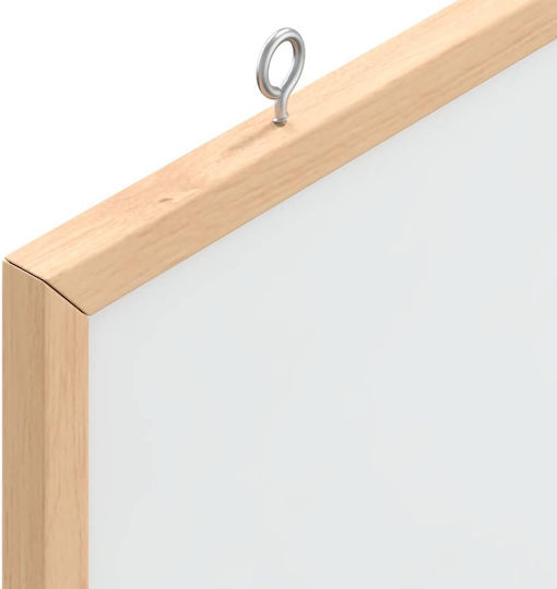 vidaXL Magnetic Hanging Dry Erase Board 40x40cm