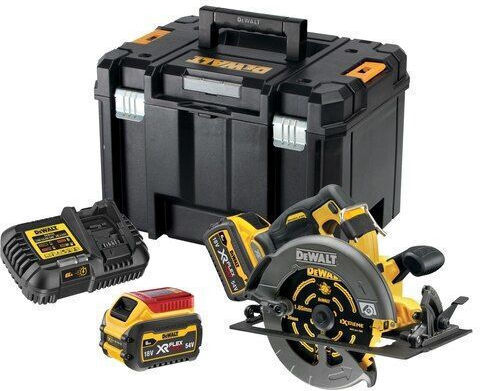 DEWALT DCS578T2 Дисков Трион 54В 2x6Ач Система За Прахосмукачка