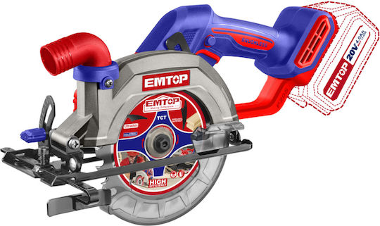 Emtop ELCS1402 Δισκοπρίονο Brushless 20V Solo