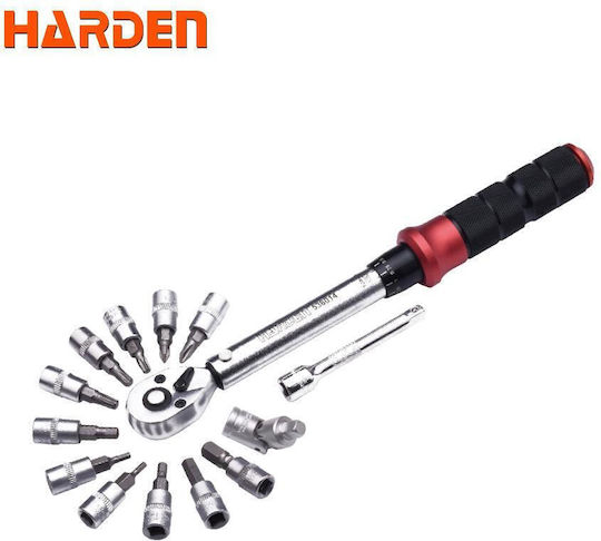 Harden Drehmomentschlüssel Kare 1/4"