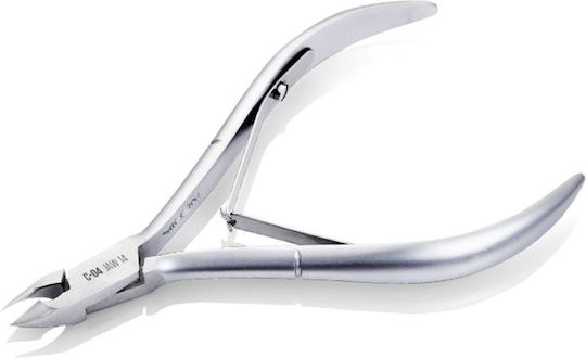 Nghia C-04 Πενσάκι Επωνυχίων Inox Ενός Ελατηρίου 10.5εκ. με Πάχος Λεπίδας 5mm
