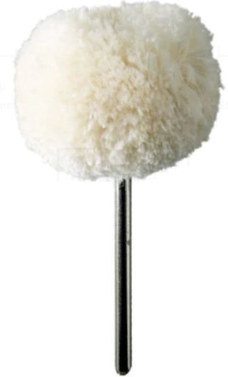 PG Polishing Fur with Axis 24x24mm M.4810