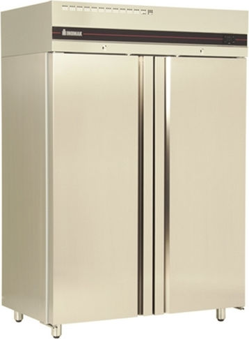 Inomak Castanea Gewerbliche Gefrierschrank 1432lt & 956W Inox mit 2 Türen P144 x B86.8 x H210cm