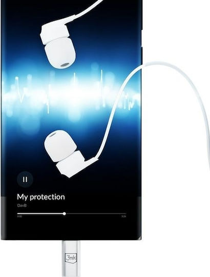 3MK 100210 In-ear Handsfree Headphones with Connector USB-C White