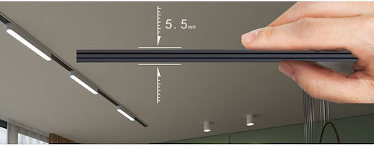 Elvhx Mounting Rail for Lighting Fixtures White EL180411