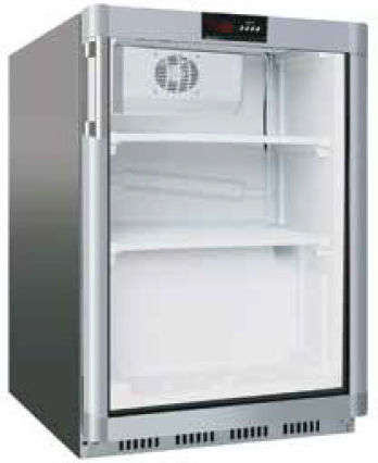 Karamco Ght200fg Gewerblicher Gefrierschrank Tischplatte Anzeige 129lt & 270W Weiß P60 x B59.5 x H85.5cm