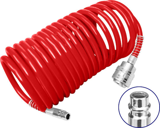 Emtop EAHE1501 Furtun de aer Spiral 15m