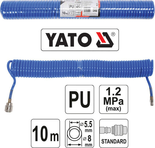 Yato YT-24202 Въздушна маркуч Спирала 10м