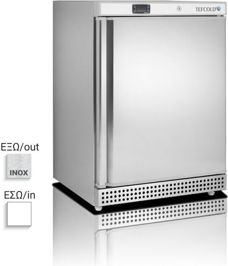 Tefcold -P Επαγγελματικός Mini Καταψύκτης 120lt Π60 x Β60 x Υ85εκ.