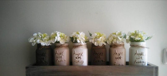 Tray with Flower Vases