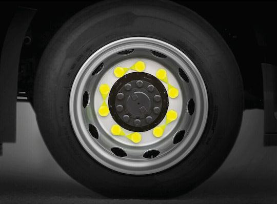 Lampa 20 Pieces 32mm Bolt Indicator Caps for Nuts Optical Control of Loosening & Unscrewing