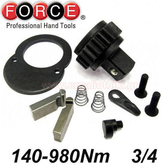 Force 64761240-P Αναλώσιμα Εργαλείων Χειρός 3/4'' 140-980N-m