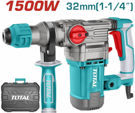 Total Κρουστικό Σκαπτικό Πιστολέτο Ρεύματος 1500W με Υποδοχή SDS Plus TH1153256