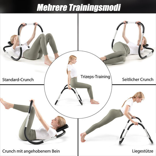 Costway Multifunctional Abdominal Trainer Full Body Workout Sp37831wh