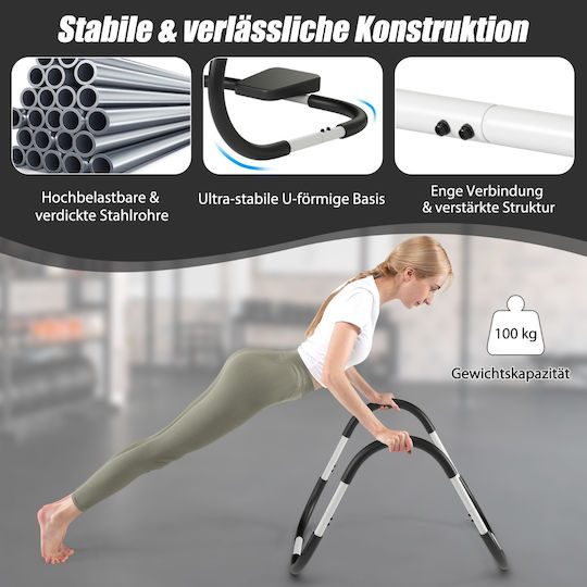 Costway Multifunctional Abdominal Trainer Full Body Workout Sp37831wh