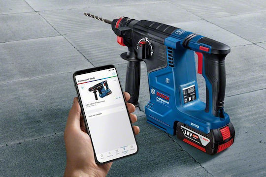 Bosch GBH 187-LI Ударен Къртач с Прикачване SDS Plus / HEX 0611923121