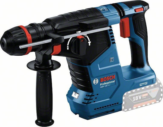 Bosch GBH 187-LI Impact Demolition Hammer Battery Brushless 18V Solo with Chuck SDS Plus / HEX 0611923120