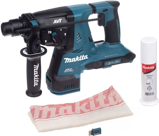Makita DHR282ZU Impact Rotary Hammer Cordless 18V Solo with SDS Plus Socket