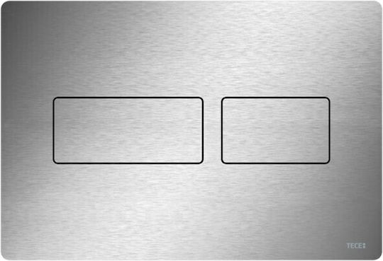 Tece Flush Plate for Dual Flush Cistern Inox