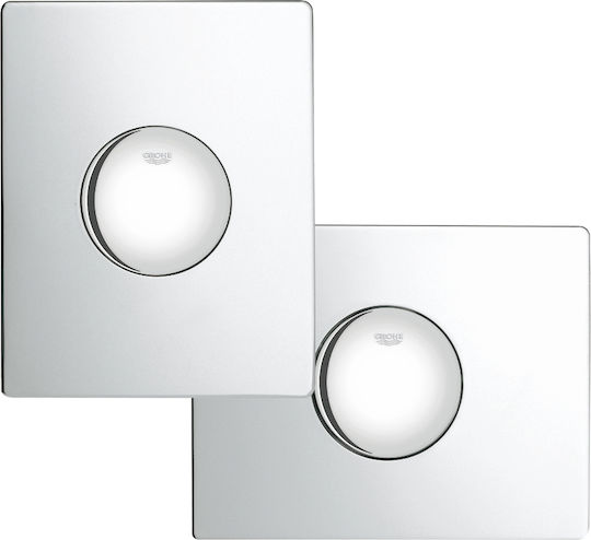 Grohe Skate Πλακέτα για Καζανάκια Μονής Λειτουργίας Χρωμέ Chrome