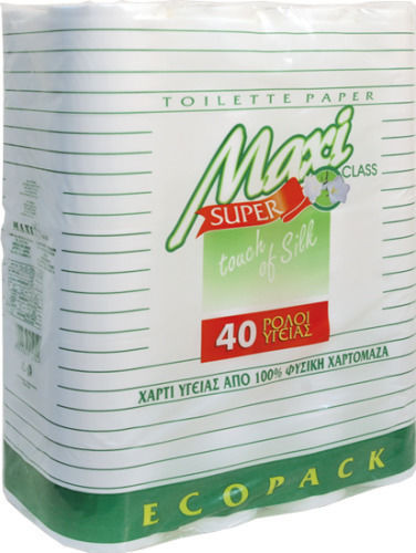 Maxi Super Touch Silk Χαρτί Υγείας 40 Ρολά