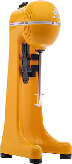 Johny Commercial Coffee Frother ΑΚ/2-2ΤA ECO Yellow 400W with 2 Speeds