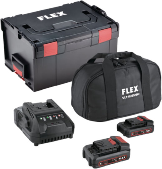 Flex Electric Suction Cup Battery 18V 2x2.5Ah