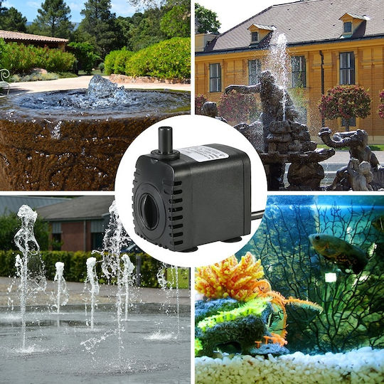Decdeal 600l/h 10w Submersible Water Fountain & Lake Pump SM-039