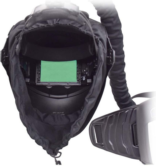 Imperia Electronic Welding Helmet Optical Field 65x270mm with Active Air Filter Gray
