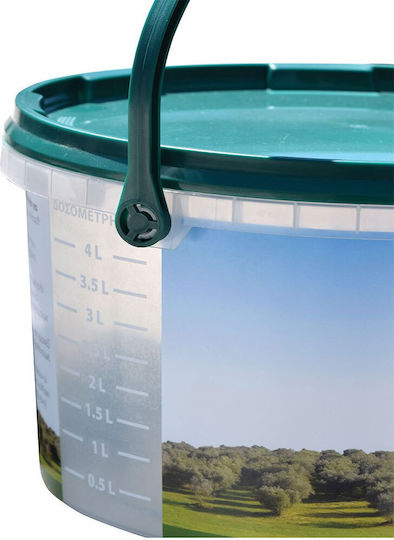 Stabplast Commercial Food Storage Container 5.1lt 24x24x15.5cm